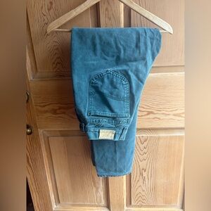 Vintage Lee Green Denim Jeans Women size 12
